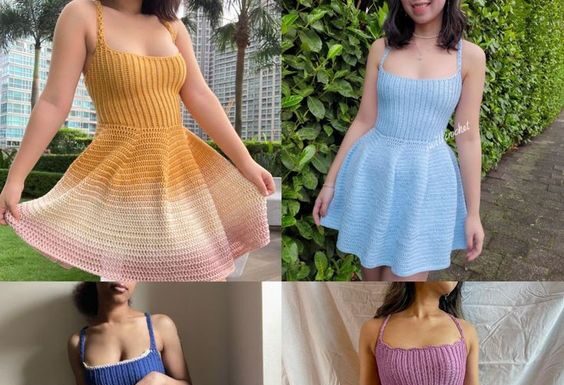 10 Charming Crochet Patterns for Short, Flared Dresses: A Beginner’s Guide